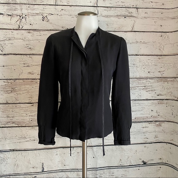 Moschino long-sleeve silk shirt - Picture 7 of 10